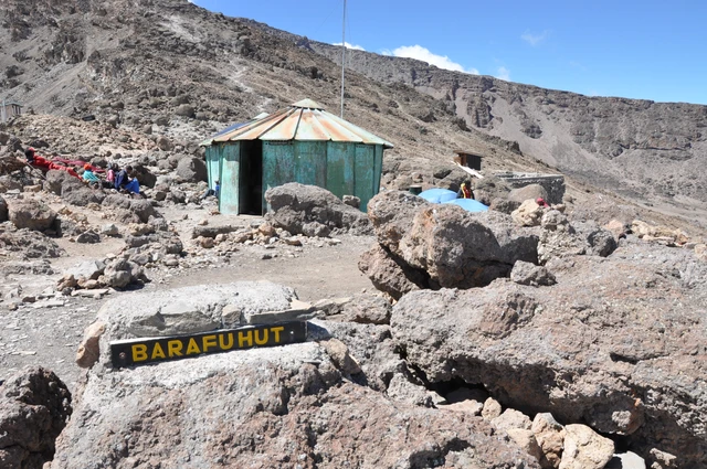 Barafu Camp · 外观与环境
