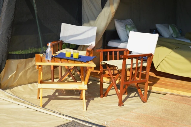 Ngorongoro Kuhama Camp · 露台与景观