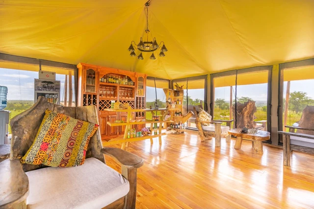 Malaika Seronera Luxury Camps · 休息区