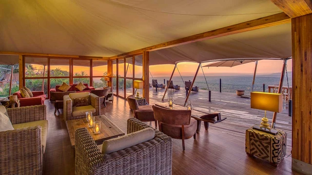 Elewana Loisaba Tented Camp · 休息区