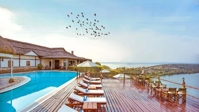 Mweya Safari Lodge · 泳池