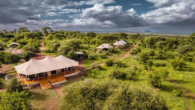 Ang'ata Tarangire Camp · 外观与环境
