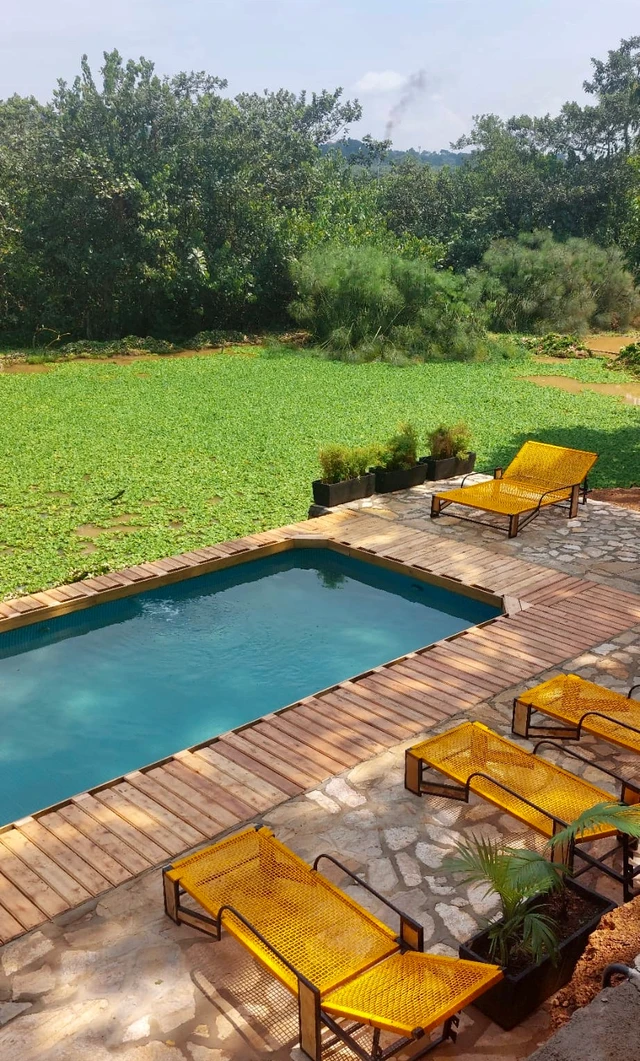 ViaVia Entebbe Guesthouse · 泳池